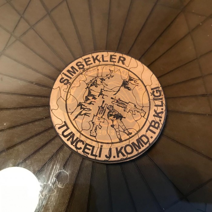 ŞİMŞEKLER TUNCELİ HOZAT JANDARMA KOMANDO TABURU BİRLİK ARMASI