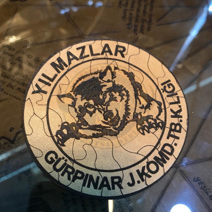 YILMAZLAR GÜRPINAR JANDARMA KOMANDO TABURU BİRLİK ARMASI