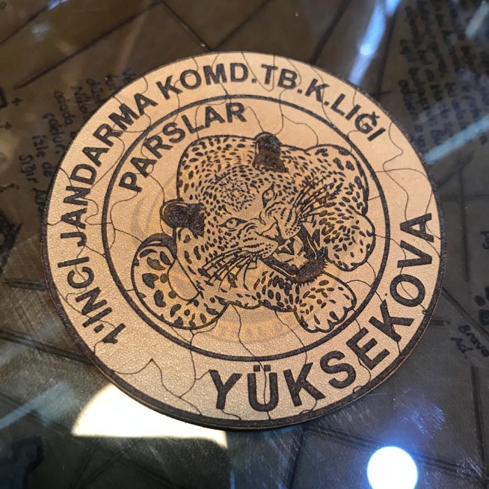 PARSLAR YÜKSEKOVA  KOMD. ÖZEL TASARIM BİRLİK ARMASI