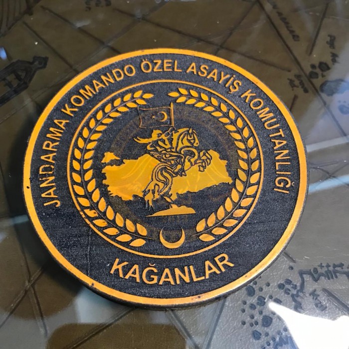 KAĞANLAR ÖZEL OPERASYON ÇAP8 SİYAH