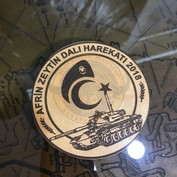 AFRİN M60A3 TANK BAYRAK ÇAP 8.5