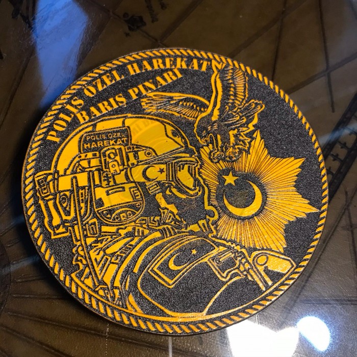 BARIŞ PINARI HAREKATI ARMASI-PÖH YAN ROZET