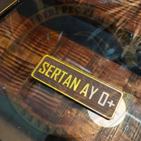 SOYİSİMLİK 3X9 SİYAH