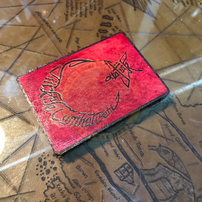 TC ATATÜRK BAYRAK KIRMIZI 6X8,5