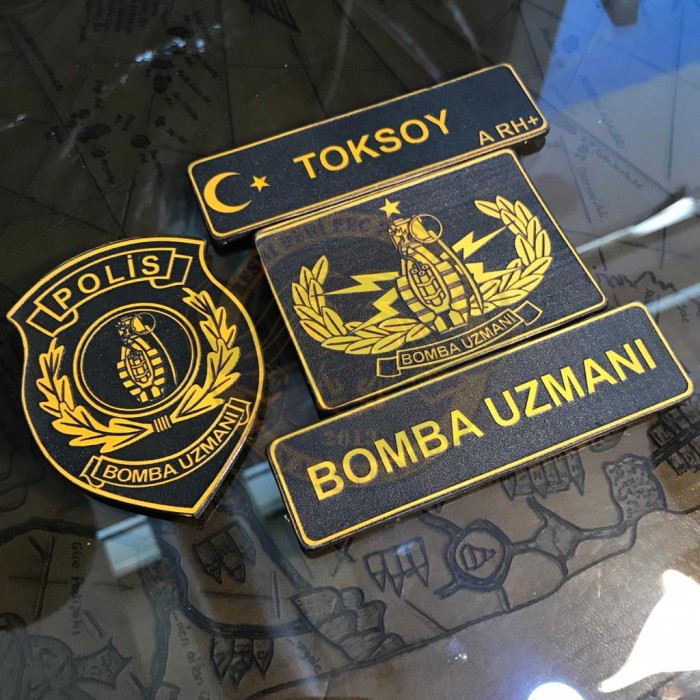 BOMBA UZMANI 4 PARÇA TAKIM