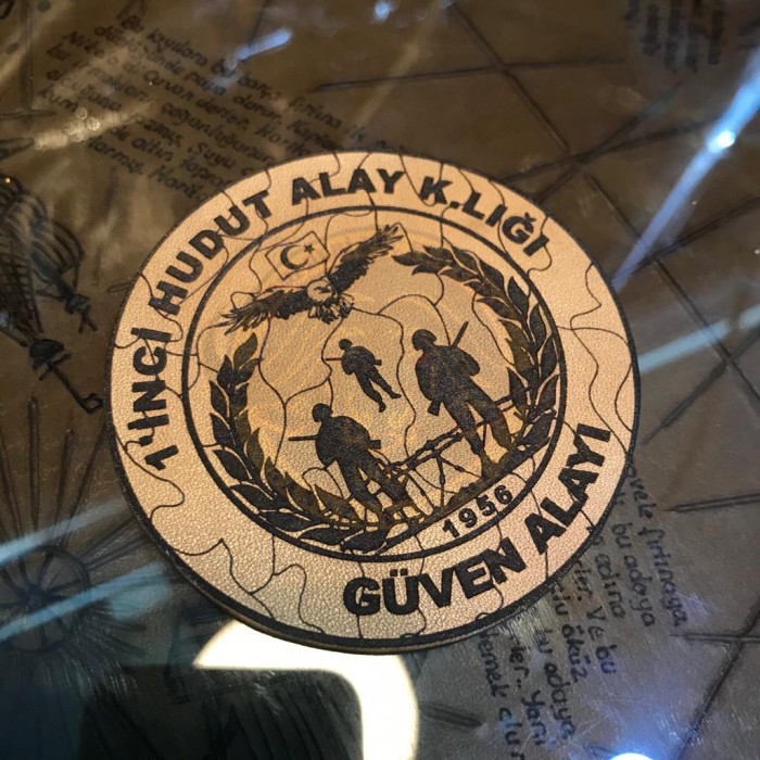 GÜVEN ALAYI  1'İNCİ HUDUT ALAY K.LIĞI BİRLİK ARMASI