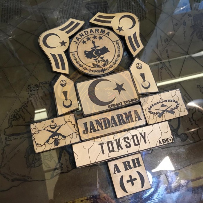 JANDARMA ASTSUBAY YENİ VERSİYON BİZON DERİSİ TAKIM