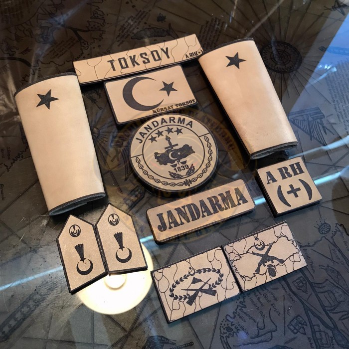 JANDARMA SUBAY YENİ VERSİYON BİZON DERİSİ TAKIM