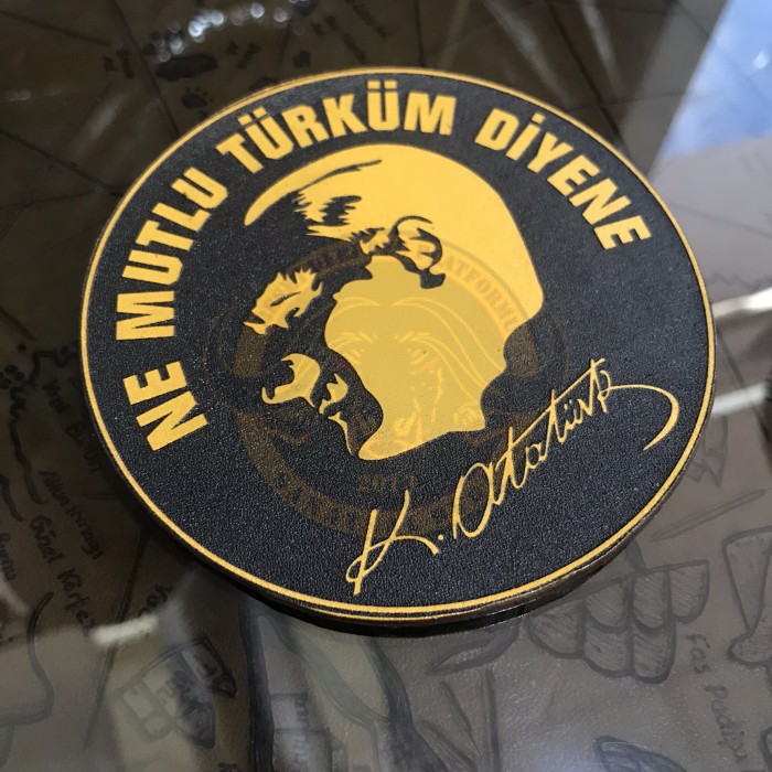 NE MUTLU TÜRKÜM DİYENE ÇAP9.5 SİYAH