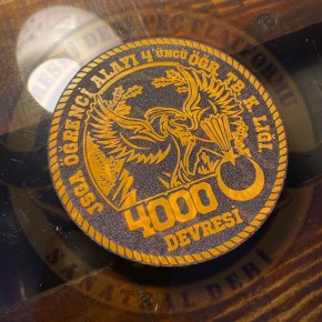 JSGA ÖĞRENCİ ALAYI 4000 DEVRE PEÇİ SARISİYAH