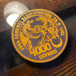 JSGA ÖĞRENCİ ALAYI 4000 DEVRE PEÇİ SARISİYAH