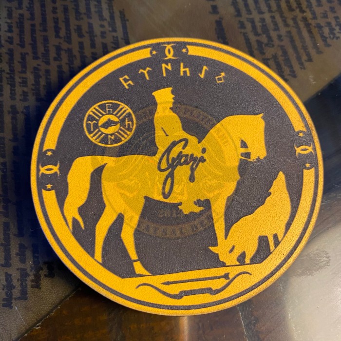 ATLI ATATÜRK VE KURT ÇAP8 SARISİYAH