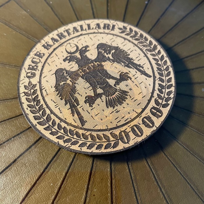 BEKÇİ GECE KARTALLARI İSİMLİK ÇAP7