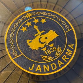 JANDARMA GENEL KOMUTANLIĞI ÇAP 8 SİYAH