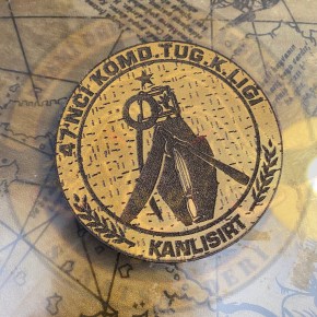 47 KOMANDO KANLISIRT BİRLİK ARMASI ÇAP 7.5