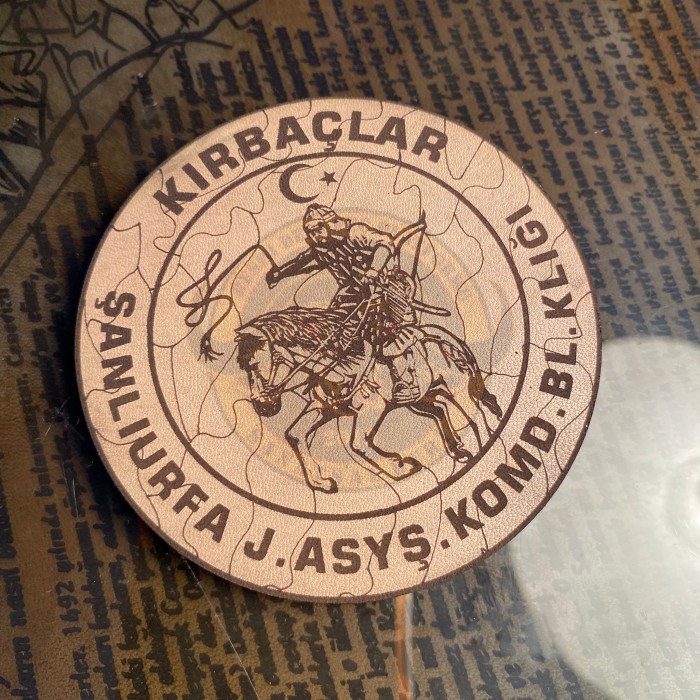 KIRBAÇLAR ŞANLIURFA JANDARMA ASAYİŞ KOMANDO BÖLÜK KOMUTANLIĞI BİRLİK ARMASI