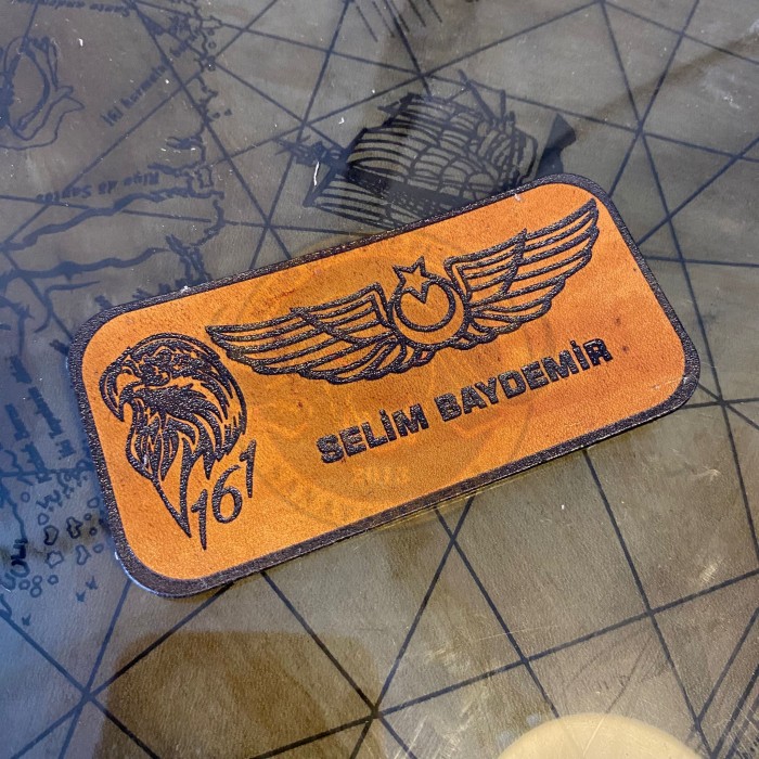 PİLOT İSİMLİK 5X10 KAHVE