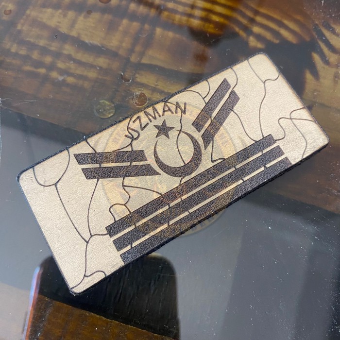 UZMAN ÇAVUŞ TÜM RÜTBELER  4X9 TOPRAK 1 ÇİFT (2 ADET)