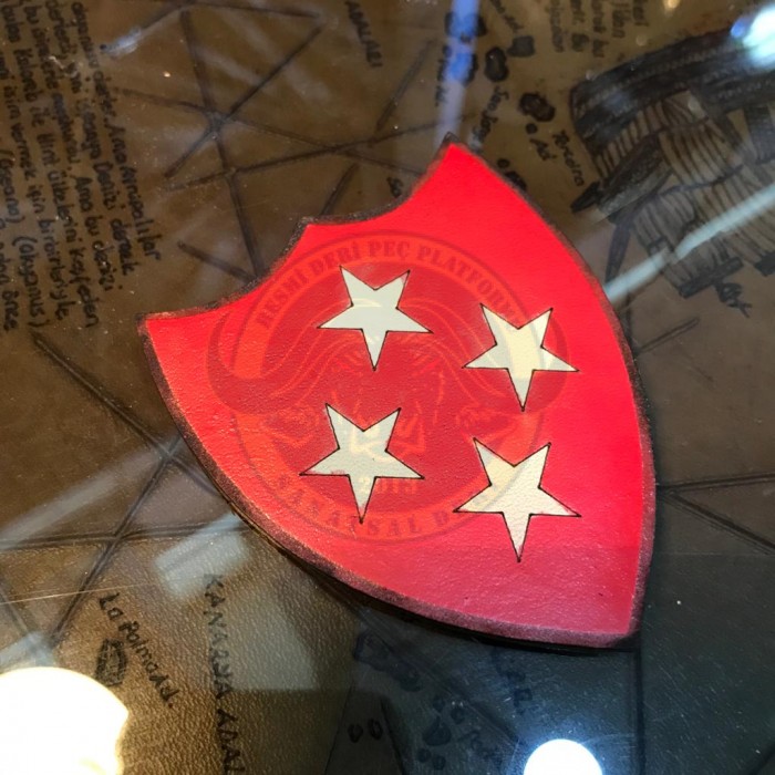 ORGENERAL EMİR SUBAYI KALKAN TİP RENKLİ PEÇ