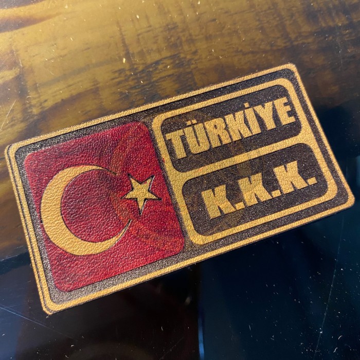 KKK PARAŞÜTÇÜ BAYRAĞI 4X8CM